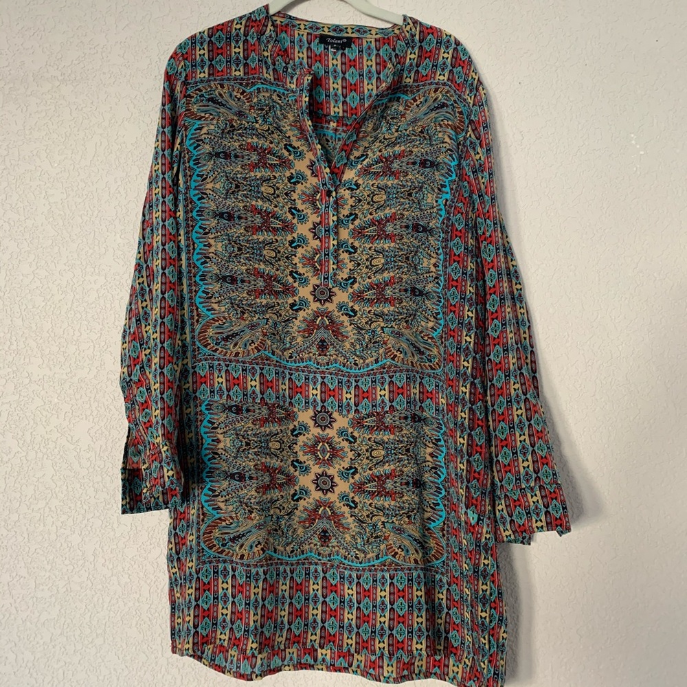 Tolani Tunic Dress Top